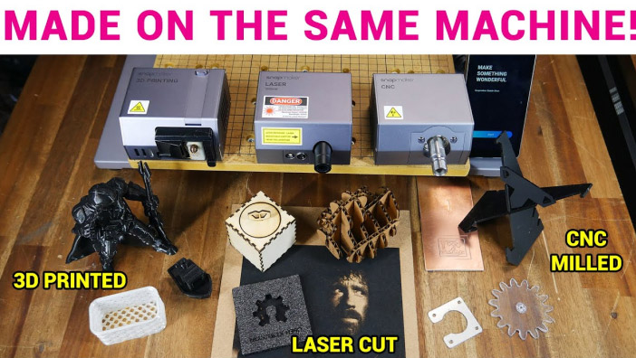 Snapmaker 2 0 review - A 3D printer, laser engraver and CNC mill all-in-one